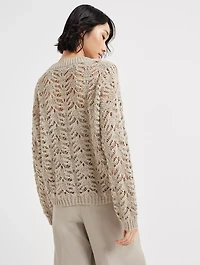 Foliage Lace Sweater