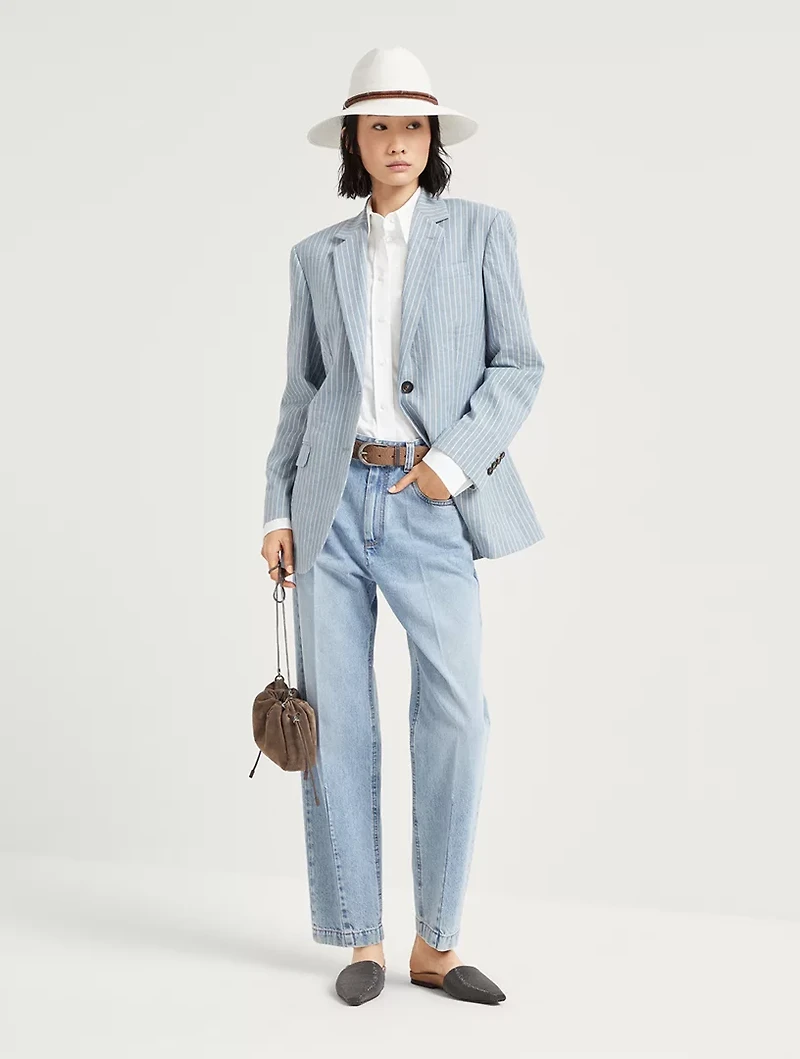 Denim Loose Trousers