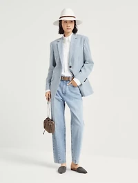 Denim Loose Trousers
