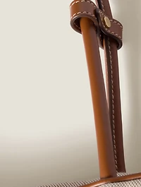 Beau Canvas And Leather Bag