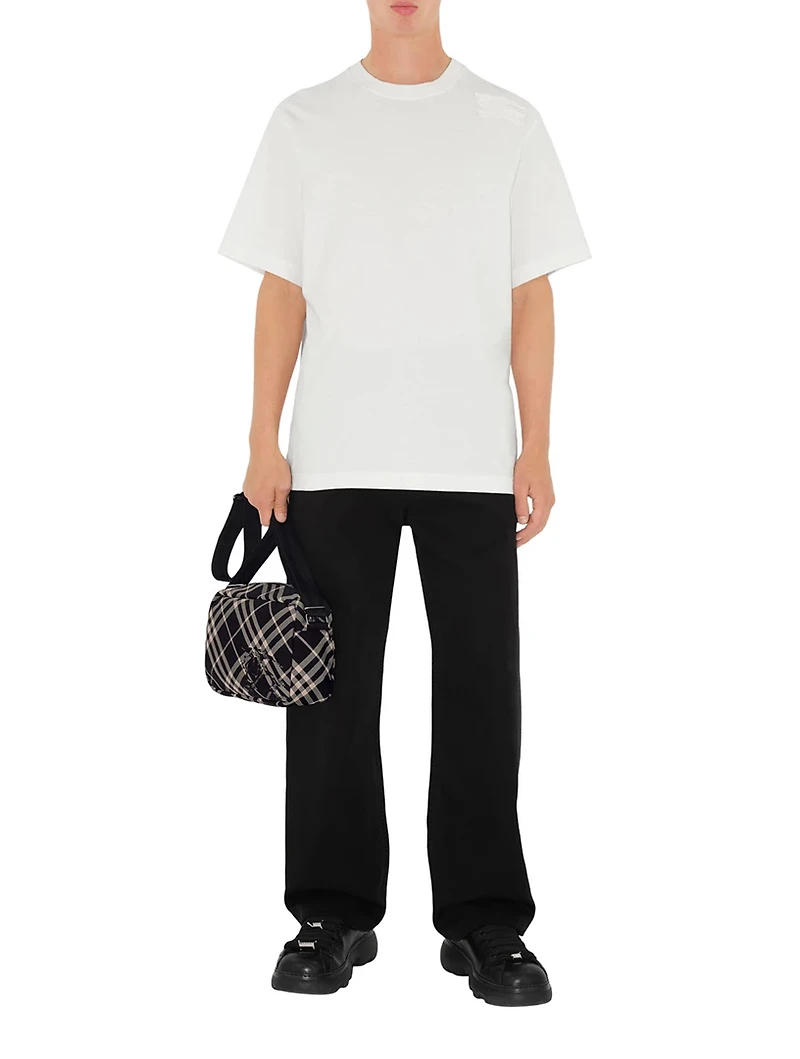 Check Crossbody Bag