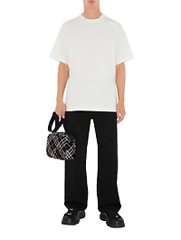 Check Crossbody Bag