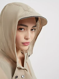 Duster Coat With Monili
