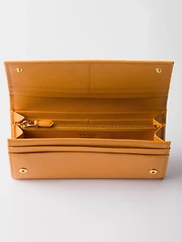 Large Saffiano Leather Wallet