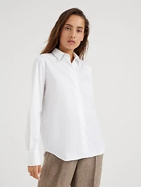 Stretch Poplin Shirt
