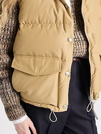 Medium-weight Technical Fabric Down Vest