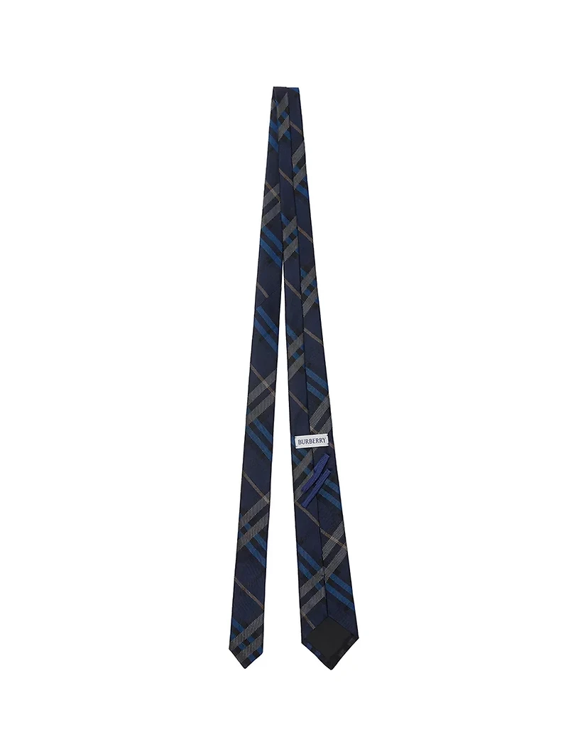 Check Silk Tie