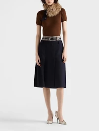 Short-sleeved Cashmere Sweater