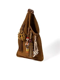 Suede Bag With Trick
