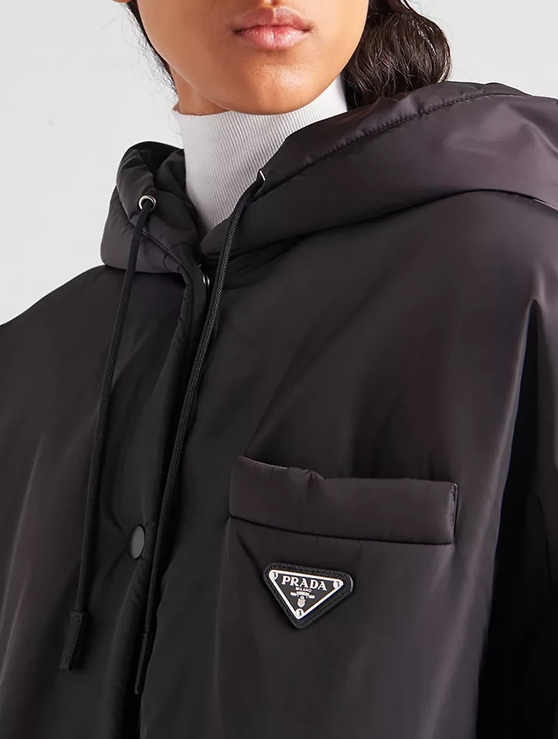 Oversized Light Re-nylon Raincoat