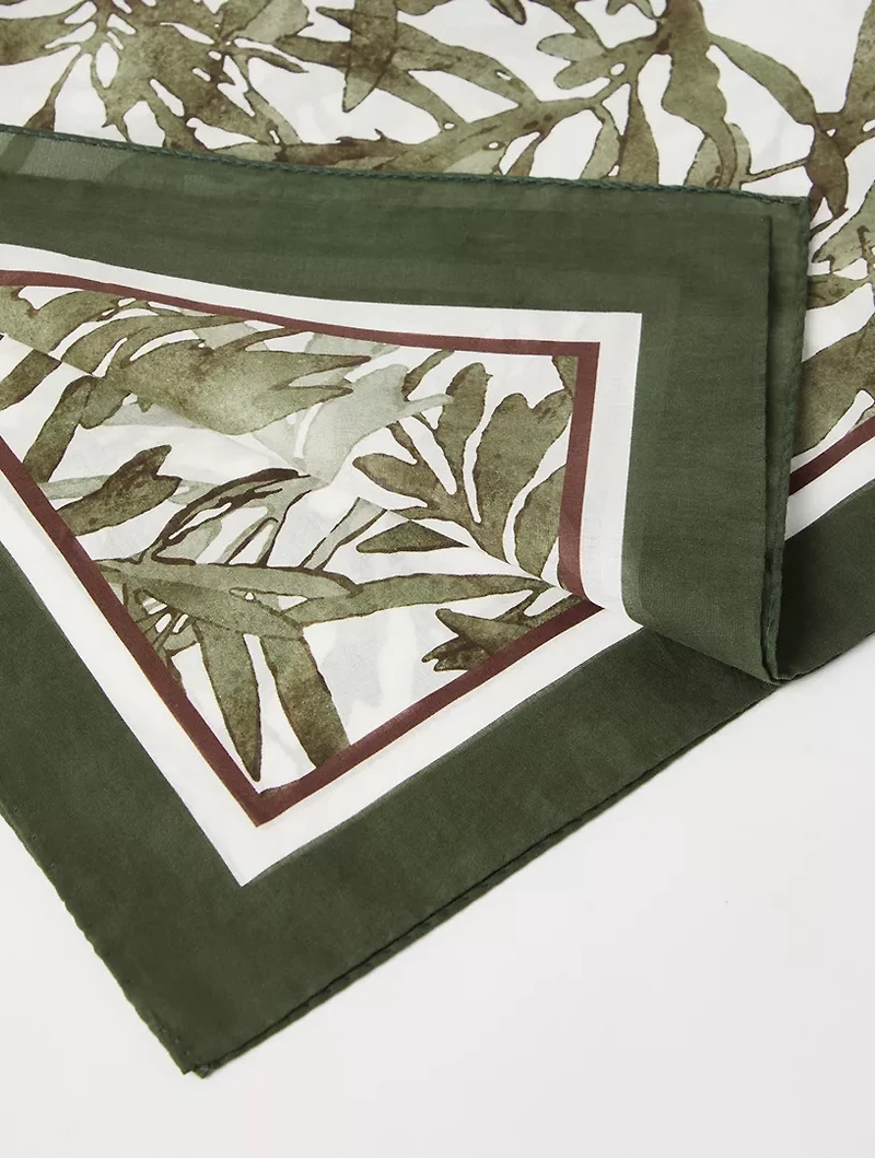 Herbarium Print Foulard