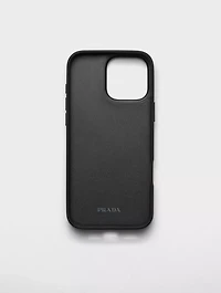 Saffiano Leather Case For Iphone 16 Pro Max