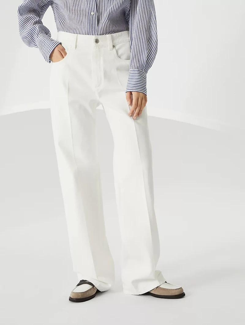 Denim Loose Trousers