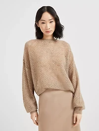 Dazzling Mesh Sweater