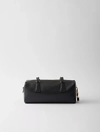Medium Leather Top-handle Bag With Padlock