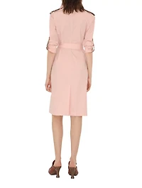 Cotton Poplin Shirt Dress