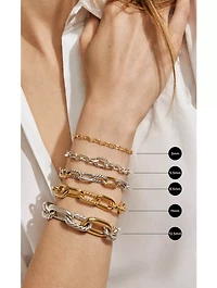 Dy Madison® Chain Bracelet Sterling Silver