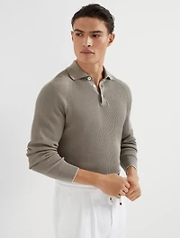 Polo-style Sweater