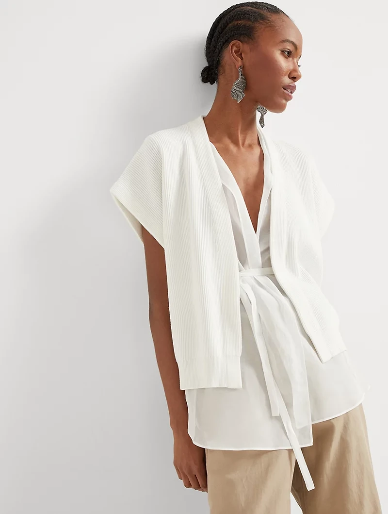 Layered Cardigan