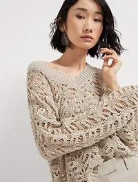 Foliage Lace Sweater