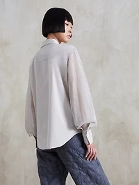 Stretch Poplin Shirt