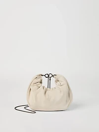Suede Brioche Hobo Bag