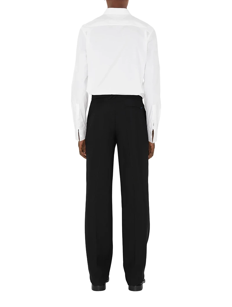 Slim Fit Stretch Cotton Shirt