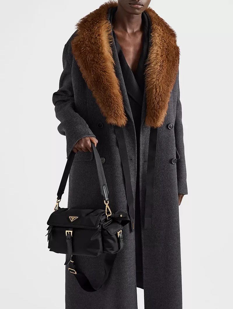 Prada Explore Medium Re-nylon Shoulder Bag