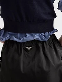 Re-nylon Miniskirt