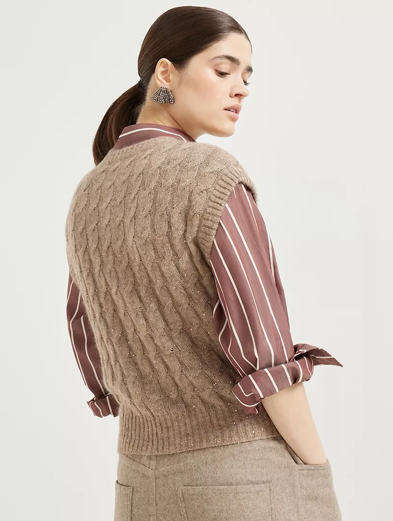 Dazzling Cable Cardigan