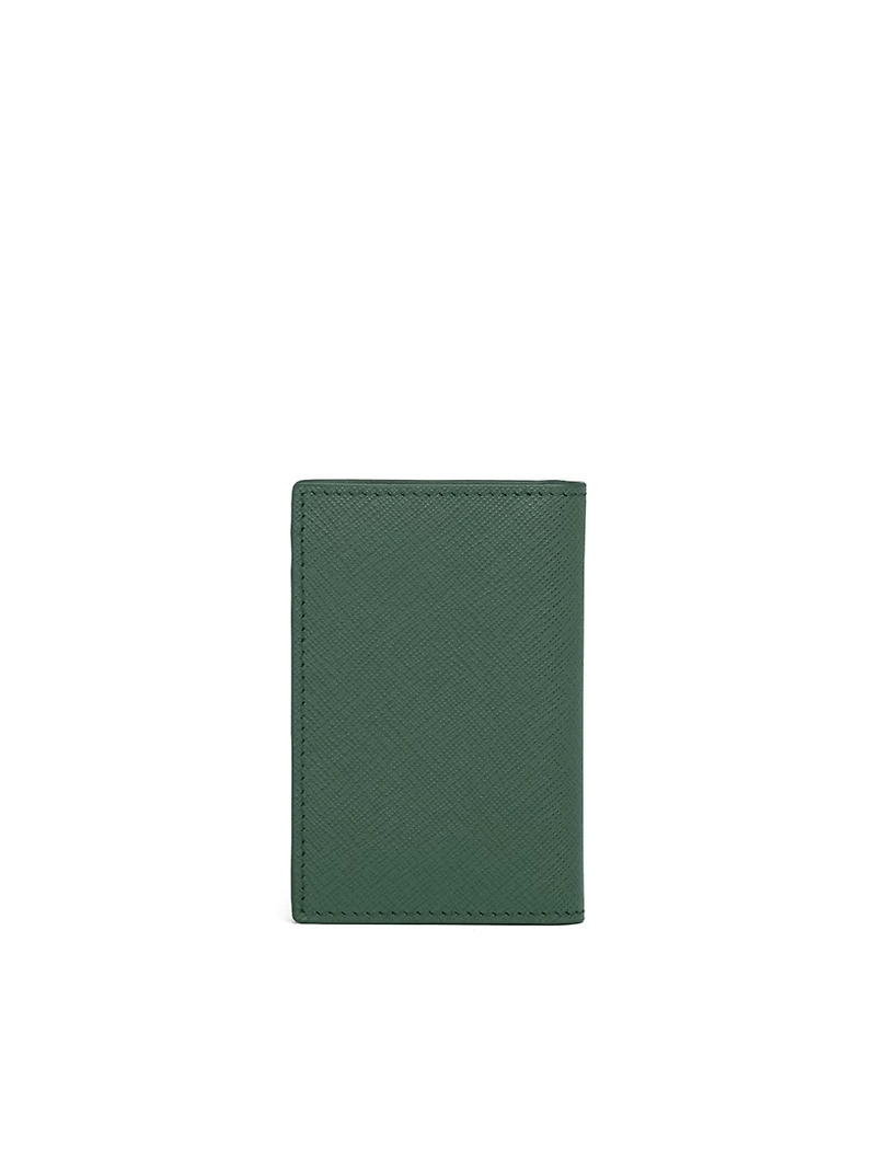 Saffiano Leather Card Holder