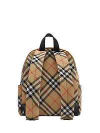Small Check Backpack