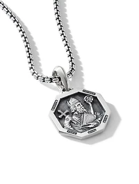 St. Patrick Amulet In Sterling Silver