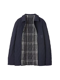Reversible Quilted Nylon Overshirt