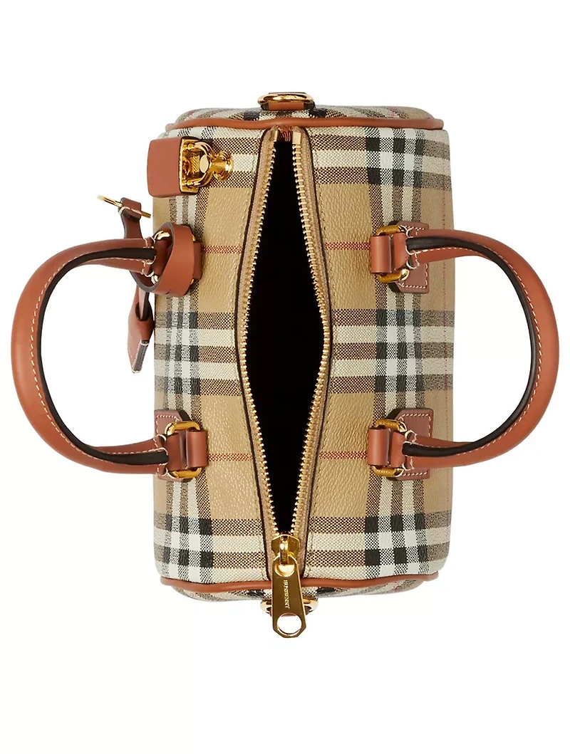Mini Check Bowling Bag