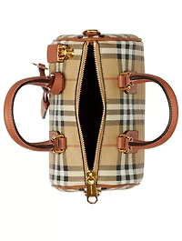 Mini Check Bowling Bag