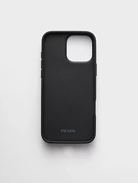 Saffiano Leather Case For Iphone 16 Pro Max