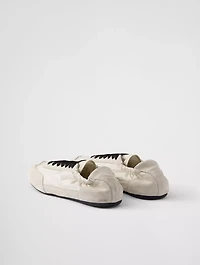 Collapse Re-nylon And Suede Sneakers