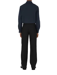 Slim Fit Stretch Cotton Shirt