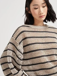 Dazzling Net Sweater