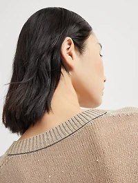 Sweater With Monili