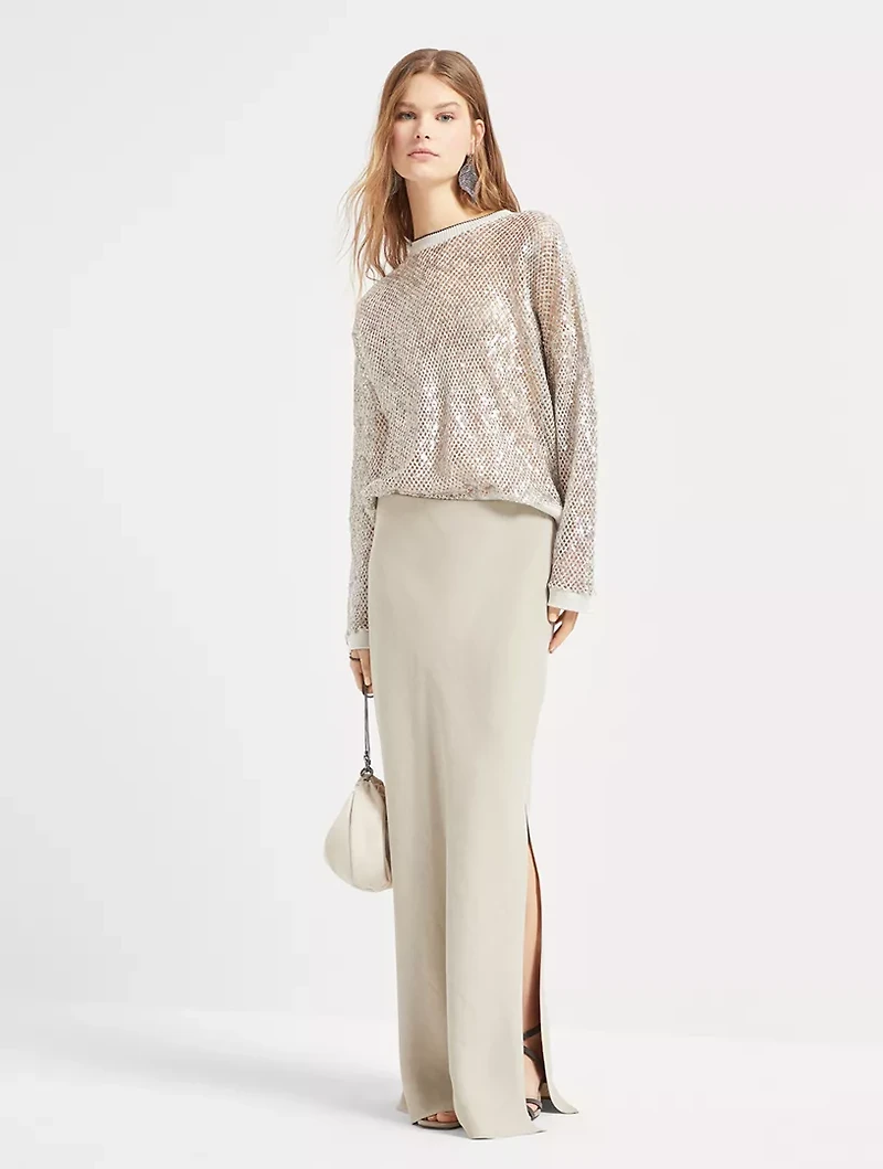Dazzling Net Sweater