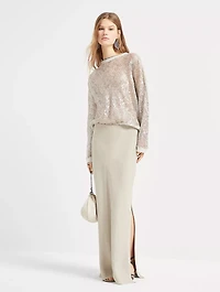 Dazzling Net Sweater