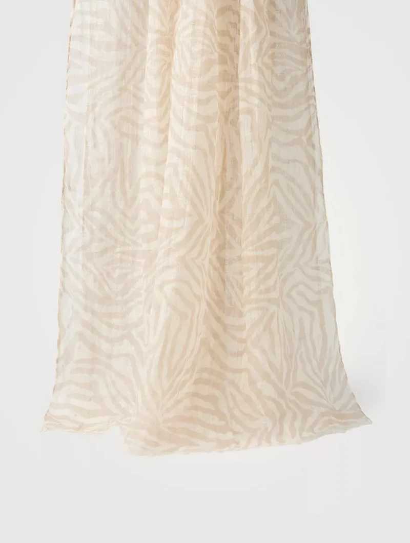 Ethnic Print Scarf