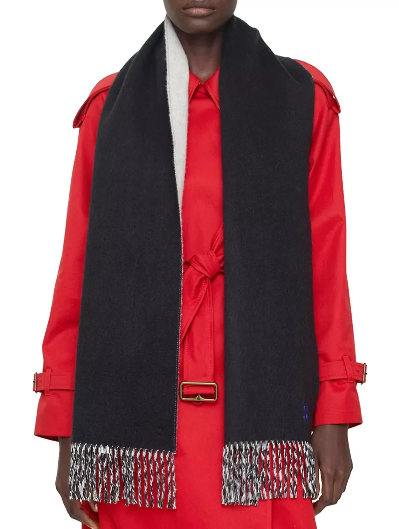 Reversible Cashmere Scarf