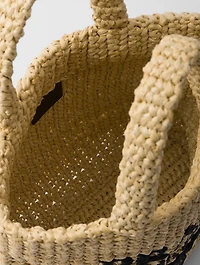 Small Crochet Tote Bag