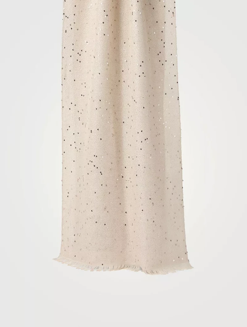 Cashmere And Silk Scarf