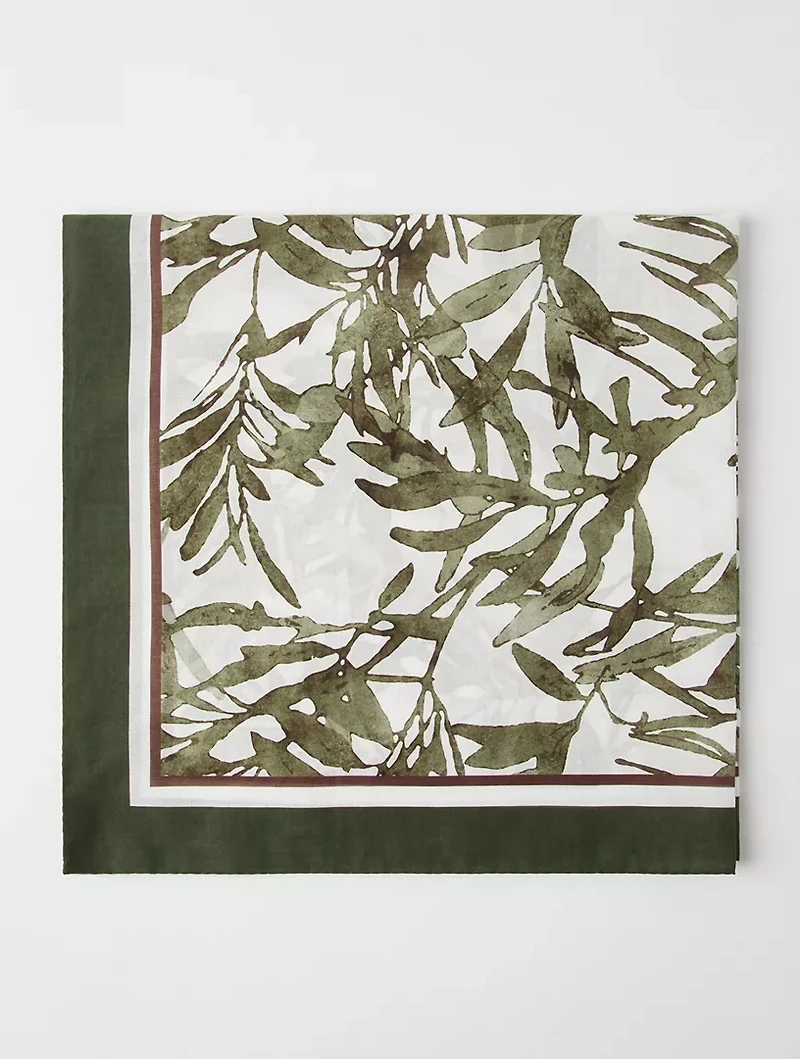 Herbarium Print Foulard