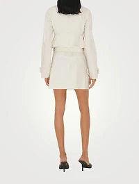 Cropped Cotton Jacket