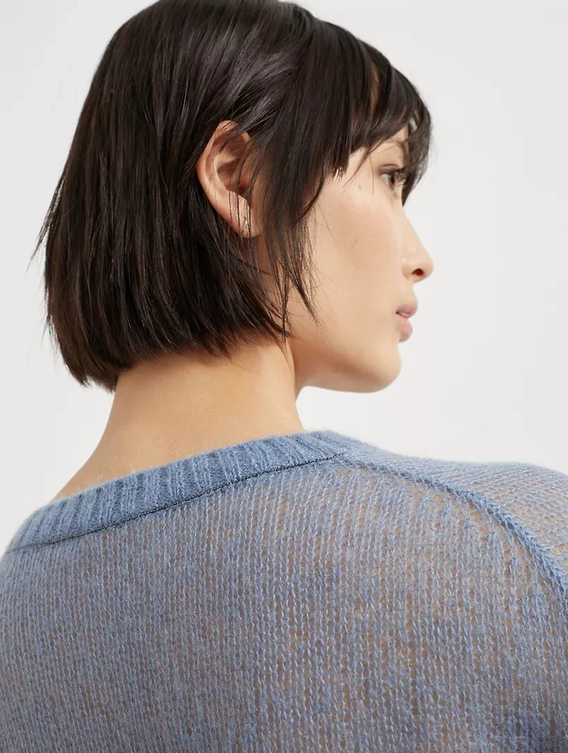 Mohair And Wool Sweater